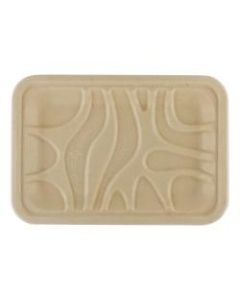 World Centric Fiber Trays, 3/4inH x 8-1/4inW x 5-3/4inD, Natural, Pack Of 500 Trays