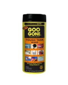 Goo Gone Tough Task Cleaner Wipes, Citrus Scent