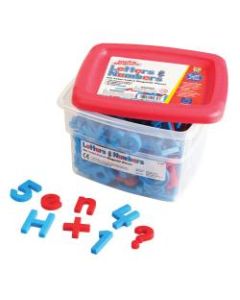 Educational Insights  AlphaMagnets & MathMagnets, Red And Blue, Pack Of 214