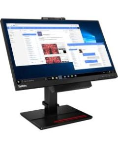 Lenovo ThinkCentre Tiny-In-One 24 Gen 4 23.8in LCD Touchscreen Monitor - 16:9 - 24in Class - 10 Point(s) - 1920 x 1080 - Full HD - 250 Nit - WLED Backlight - Speakers - USB - DisplayPort