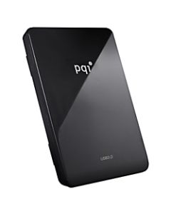 PQI 1TB External Hard Drive, 16MB Cache, USB 3.0, H568V, Black