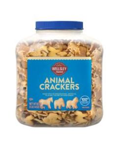 Wellsley Farms Natural Animal Crackers, 62 Oz Tub