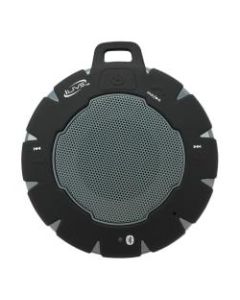 iLive ISBW157 Bluetooth Speaker, 3.9inH x 1.2inW x 3.7inD, Black/Gray, ISBW157B