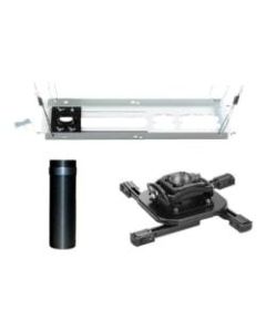 Chief KITMZ006 - Mounting kit (mount, ceiling mount panel, column) for projector - black - ceiling mountable, suspended ceiling