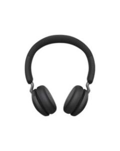 Jabra Elite 45h - Headphones with mic - on-ear - Bluetooth - wireless - titanium black