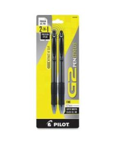 Pilot G2 Pen Stylus - 2 Pack - Black