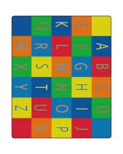 Flagship Carpets Alphabet Seating Rug, 10ft 9in x 13ft 2in, Multicolor