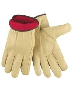 Memphis Glove Insulated Premium-Grain Pigskin Leather Drivers Gloves, X-Large, Pack Of 12