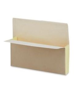 Pendaflex End-Tab Expanding File Pockets, Letter Size, 3 1/2in Expansion, 30% Recycled, Manila, Box Of 25