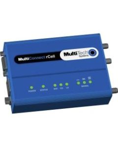 MultiTech MultiConnect rCell MTR-H5 Cellular Wireless Router - 3G - WCDMA 800, WCDMA 850, WCDMA 900, WCDMA 1700, WCDMA 1900, WCDMA 2100, GSM 850, GSM 900, GSM 1800, GSM 1900 - HSPA+, GPRS, EDGE - 1 x Network Port - Fast Ethernet - VPN Supported - Desktop