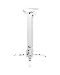 PylePro PRJCM3 Ceiling Mount for Projector - White - 17.63 lb Load Capacity - 1