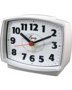 La Crosse Technology 33100 Electric Analog Alarm Clock - Analog - Electric - White