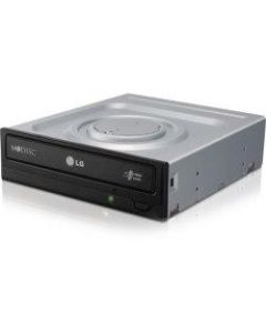LG GH24NSC0 DVD-Writer - 1 x Retail Pack - Black - DVD-RAM/±R/±RW Support - 48x CD Read/48x CD Write/24x CD Rewrite - 16x DVD Read/24x DVD Write/8x DVD Rewrite - Double-layer Media Supported - SATA - 5.25in - 1/2H