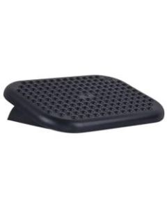 Mount-It! Ergonomic Footrest, 17-5/8in x 13-1/4in, Black