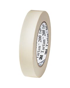 3M 200 Masking Tape, 1 1/2in x 60 Yd., Natural, Case Of 24
