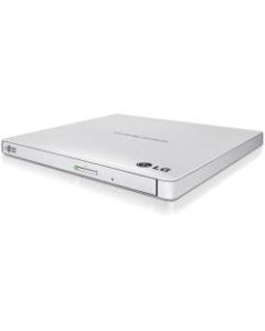 LG GP65NW60 DVD-Writer - Retail Pack - White - DVD-RAM/±R/±RW Support - 24x CD Read/24x CD Write/24x CD Rewrite - 8x DVD Read/8x DVD Write/8x DVD Rewrite - Double-layer Media Supported - USB 2.0