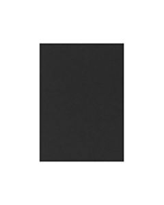 LUX Flat Cards, A1, 3 1/2in x 4 7/8in, Midnight Black, Pack Of 50