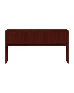 HON 10700 Series Laminate Closed Hutch, For Use With Desk And Return, Mahogany