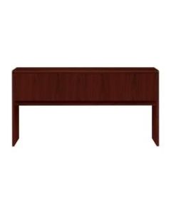 HON 10700 Series Laminate Closed Hutch, For Use With Desk And Return, Mahogany