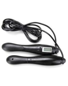 Mind Reader Jump Rope With Counter, 127in, Black