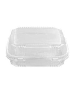 Pactiv ClearView SmartLock Food Containers, 49 oz, 8-13/64 inches x 8-11/32 inches x 2-29/32 inches, 200 containers per Carton, Sold by the Carton