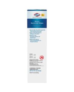 Clorox Healthcare Bleach Germicidal Wipes - Ready-To-Use Wipe - 50 / Packet - 468 / Pallet - White