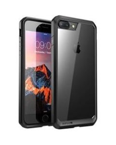 i-Blason Unicorn Beetle Case - For Apple iPhone 8 Plus Smartphone - Black - Smooth - Polycarbonate, Thermoplastic Polyurethane (TPU)