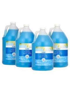 Alpine Antibacterial Foaming Hand Soap, 128 Oz, Blue Breeze Scent, Case Of 4 Bottles