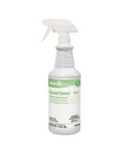 Diversey Good Sense RTU Liquid Odor Counteractant, Apple Scent, 32 Oz, Case Of 12 Spray Bottles