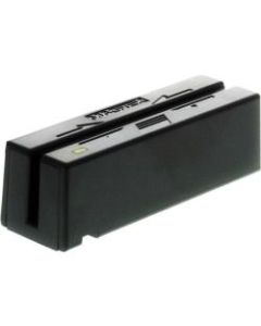 MagTek Mini Swipe Reader - Triple Track - Serial - Black