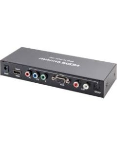 IO Crest HDMI to VGA/YPbPr+SPDIF Converter - Functions: Signal Conversion - 1920 x 1080 - VGA - Audio Line Out - 1 Pack - External