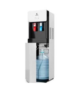 Avalon Bottom Loading Water Cooler Dispenser - Hot & Cold Water, Child Safety Lock, Innovative Slim Design, Holds 3 or 5 Gallon Bottles - UL/Energy Star Approved- White