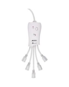 PowerSquid Surge Protector and Power Conditioner - 600 Joules - 6 ft / 1.8 m - 5 x AC Power - 1800 VA - 600 J - 120 V AC Input - 120 V AC Output