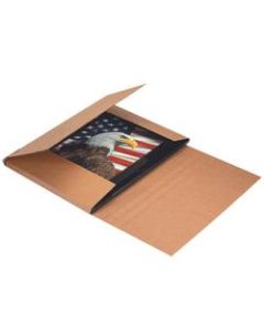 Office Depot Brand Jumbo Easy Fold Mailers, 48in x 36in x 3in, Kraft, Pack Of 20