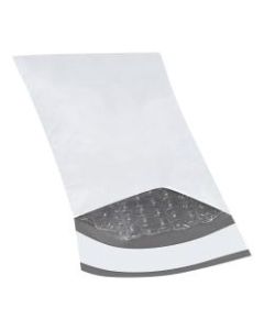 Office Depot Brand Bubble-Lined Poly Mailers, 4in x 8in, White, Case Of 25 Mailers