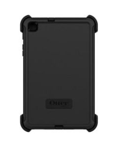 OtterBox Defender Carrying Case (Holster) for 8.4in Samsung Galaxy Tab A Tablet - Black - Drop Resistant, Dust Resistant Port, Dirt Resistant Port, Lint Resistant Port - Polycarbonate Shell, Synthetic Rubber Cover, Polycarbonate Holster - Belt Clip