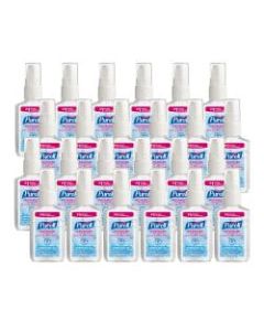 Purell Instant Hand Sanitizer, 2 Oz. Pump Bottles, Carton Of 24