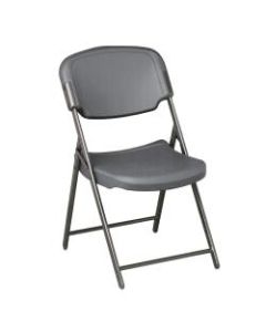 Iceberg Rough "n Ready Folding Chair, Charcoal