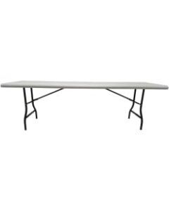 Iceberg IndestrucTable TOO 1200-Series Folding Table, 96inW x 30inD, Platinum