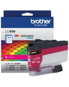 Brother LC406M Genuine Magenta INKvestment Tank Ink Cartridge