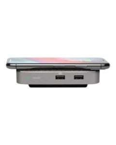 Moshi Symbus Q Compact USB-C Dock with Wireless Charging - Docking station - USB-C - HDMI - GigE