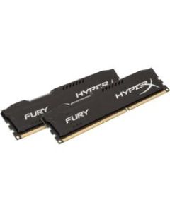 Kingston HyperX Fury 8GB DDR3 SDRAM Memory Module - For Desktop PC - 8 GB (2 x 4 GB) DDR3 SDRAM - CL10 - 1.50 V - Non-ECC - Unbuffered - 240-pin - DIMM