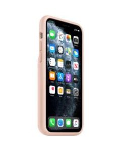 Apple iPhone 11 Pro Smart Battery Case - Pink Sand - For Apple iPhone 11 Pro Smartphone - Pink Sand - Silky, Soft-touch - MicroFiber, Silicone, Elastomer