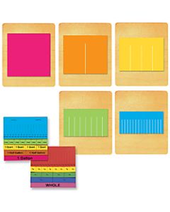 Ellison Prestige SureCut Set, Math, Large, Fraction Fringe #1 (5 Die Set)
