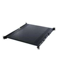 CyberPower CRA50006 Rack Accessories Shelf - 19in 1U heavy duty 22in-40in depth adjustable shelf for 4-post open-frame rack, 135lbs (60kg) capacity, 5 year warranty