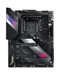 Asus ROG Crosshair VIII Hero Desktop Motherboard - AMD Chipset - Socket AM4 - ATX - 128 GB DDR4 SDRAM Maximum RAM - DIMM, UDIMM - 4 x Memory Slots - Gigabit Ethernet - IEEE 802.11 a/b/g/n/ac/ax - 8 x SATA Interfaces