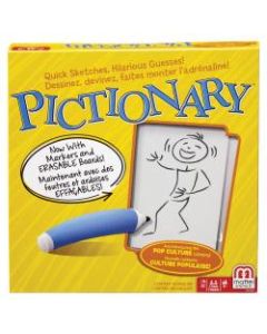 Mattel Pictionary - The Classic Quick Draw Game Since 1985 - Guesses Can Be Just as Hilarious As the Sketches