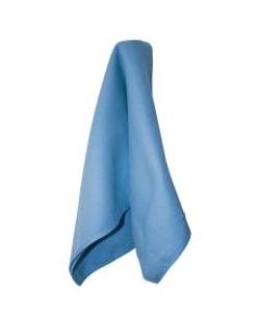 Impact Products Blue Microfiber Cleaning Cloth - Cloth - 16in Width x 16in Length - 12 / Bag - Blue