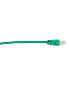 Black Box Connect Cat.6 UTP Patch Network Cable - 3 ft Category 6 Network Cable for Network Device - First End: 1 x RJ-45 Male Network - Second End: 1 x RJ-45 Male Network - 1 Gbit/s - Patch Cable - Gold Plated Contact - CM - 26 AWG - Green