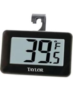 Taylor 1443 Digital Refrigerator/Freezer Thermometer - Large Display, Adjustable Temperature - For Home, Commercial